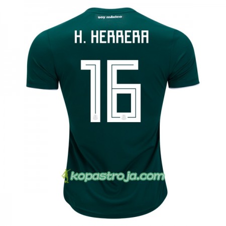 Billiga Fotbollströjor Mexiko H.Herrera 16 VM 2018 Hemma tröja